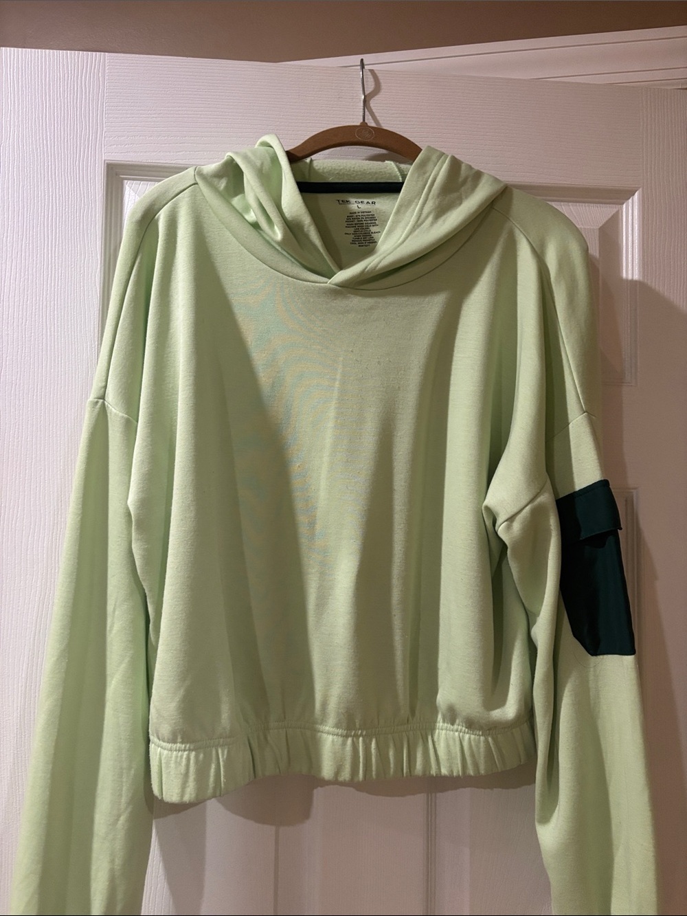 Lime Green Hooded Women's Sweater - TEK GEAR